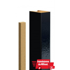 Stenová lamela UNISPO - ULM007 Čierna lesklá 2750x40x29mm